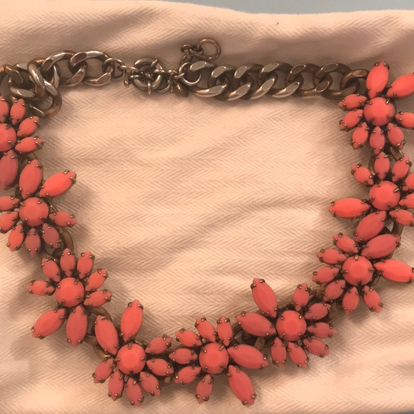 J. Crew Jewelry - J. Crew pink/coral necklace